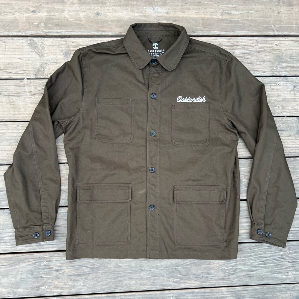 Oaklandish Brown Button Up Jacket - image 1